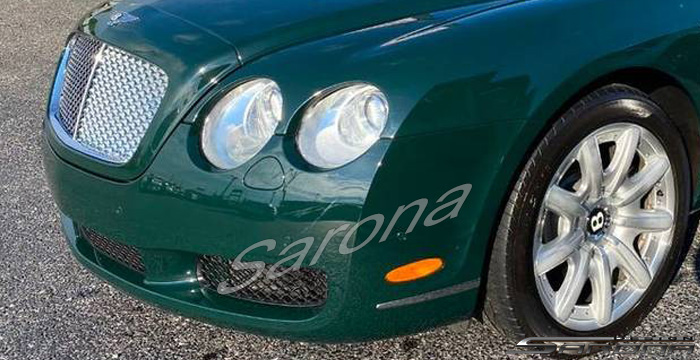 Custom Bentley GT  Coupe Front Bumper (2005 - 2011) - $1190.00 (Part #BT-042-FB)